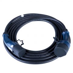 Kabel pro elektromobily AK-EC-09 Type2 / Type2 1-fázový 32A 7.2kW 6m