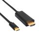 Hlavní obrázek Kabel USB type C / HDMI AK-AV-18 1.8m