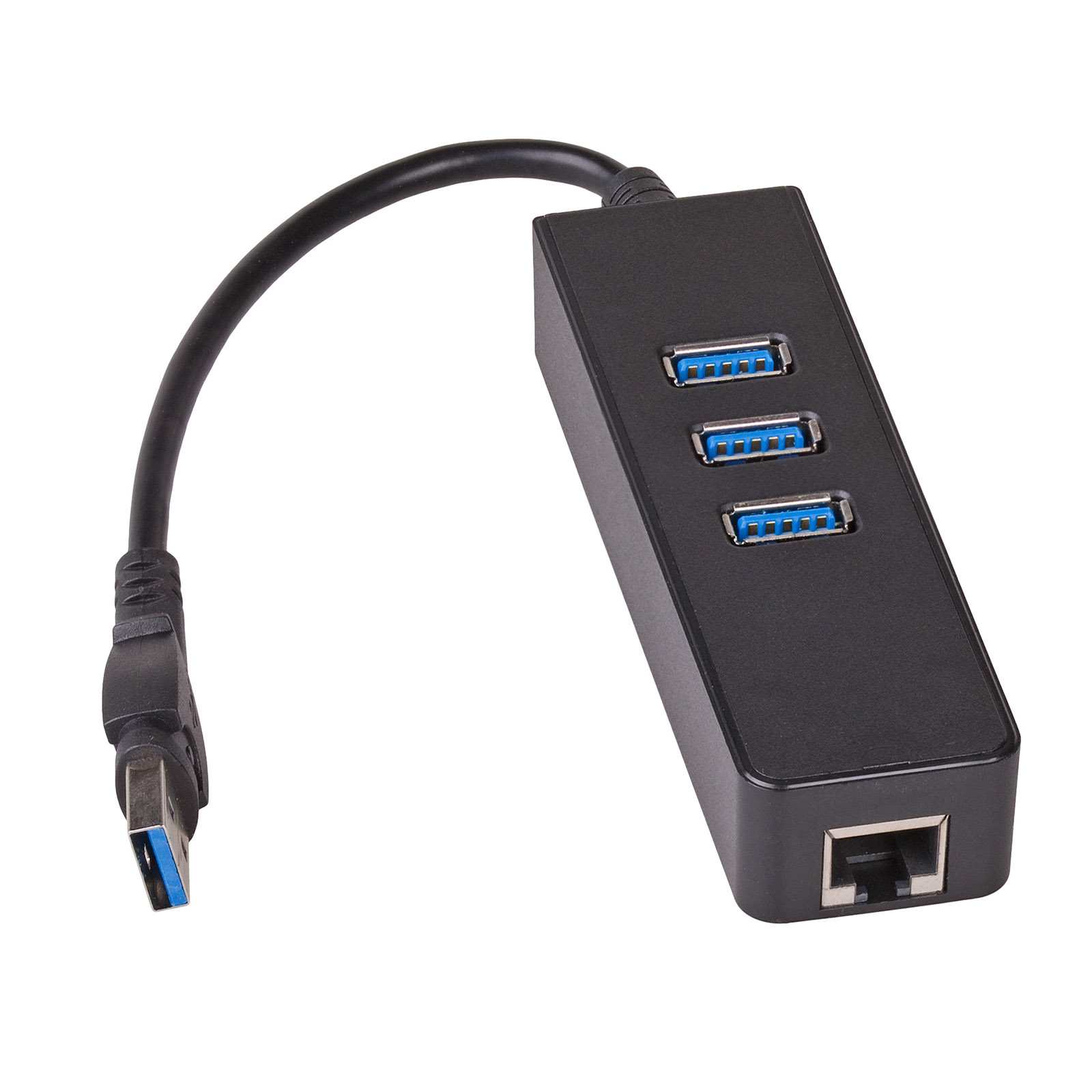 Hlavní obrázek Hub AK-AD-32 USB 3.0 3-port + Ethernet