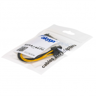 additional_image Adaptér SATA / PCI-Express 6-pin AK-CA-30 additional_image Adaptér SATA / PCI-Express 6-pin AK-CA-30