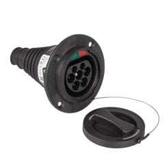 Zásuvka typu 2 pro nabíjení elektromobilů AK-SC-E26 3-fázová 32A zástrčka