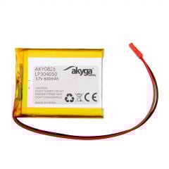 Li-Po baterie LP304050 Akyga AKY0826 3.7V / 600mAh PCM JST 2-pinový konektor 150mm