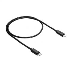 Kabel USB 2.0 microB-microB 0.6m AK-USB-17