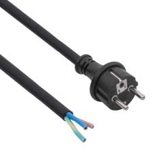 Gumový napájecí kabel CEE 7/7 AK-OT-03S CU 3x1.5mm² 3m