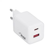 USB Nabíječka AK-CH-28 USB-A + USB-C PD 5-21V / max. 3A 45W Quick Charge 3.0 GaN
