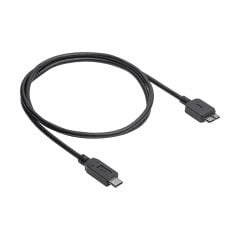Kabel micro USB B 3.0 / USB type C 1m AK-USB-44