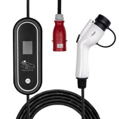 Kabel pro elektromobily AK-EC-24 CEE 5pin / GB/T LCD 3-fáze 32A 22kW 5m