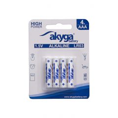 Alkalická baterie AAA LR03 Akyga AKY1971 1,5V / 1300mAh 4ks