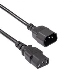 Prodlužovací napájecí kabel C13 / C14 3.0m AK-PC-07A