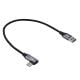 Hlavní obrázek Angle Kabel USB type C / USB-A 30 cm AK-USB-58 60W Mesh