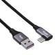 Další obrázek Angle Kabel USB type C / USB-A 30 cm AK-USB-58 60W Mesh