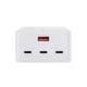 Další obrázek USB Nabíječka AK-CH-25 USB-A + 3x USB-C PD 5-28V / max. 5A 140W Quick Charge 3.0 GaN